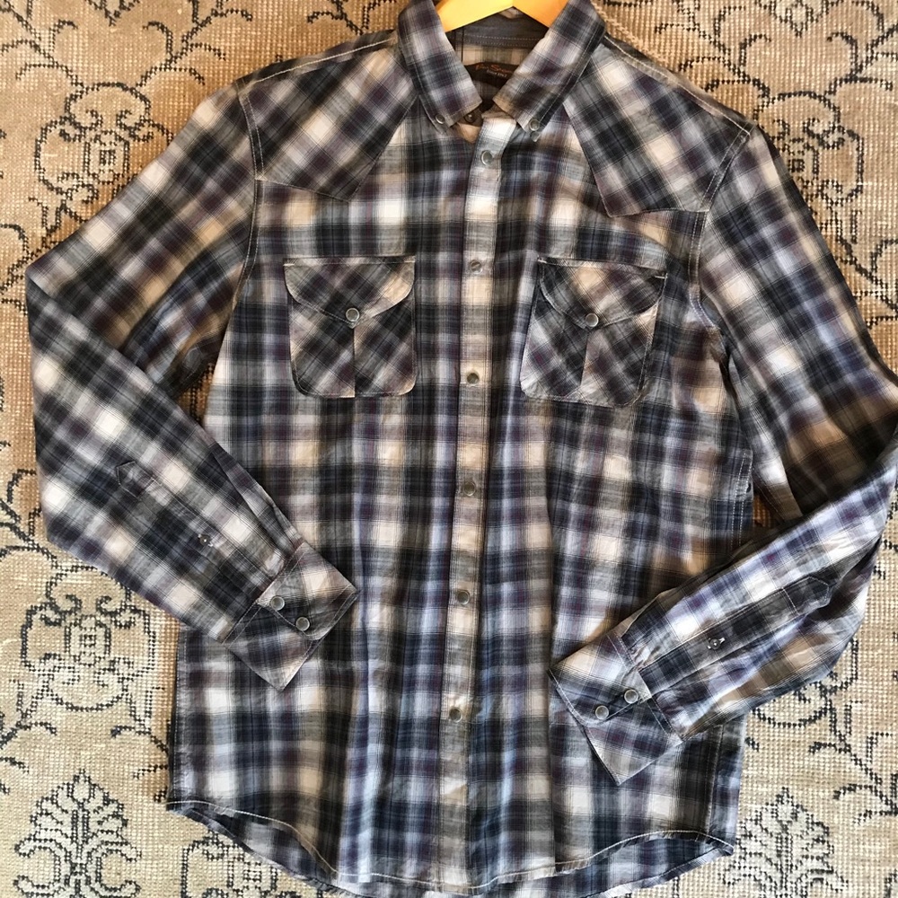 Ben Sherman - NWT long sleeve snap shirt